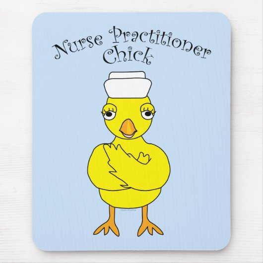 Verpleegkundige Practitioner Chick Muismat (Voorkant)