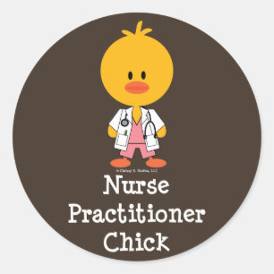 Verpleegkundige Practitioner Chick Stickers