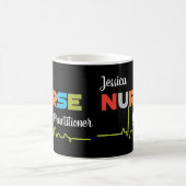 Verpleegkundige Practitioner Geweldige Fun Letters Magische Mok (Center)