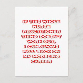 Verpleegkundige Practitioner Humor ... Modelleerca Briefkaart