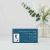 Verpleegkundige Practitioner Medische Visitekaartj Visitekaartje (Staand voorkant)