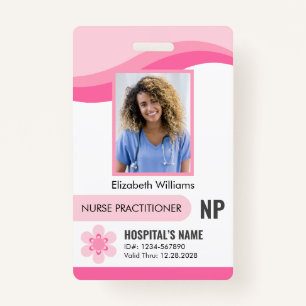  Verpleegkundige Practitioner Security ID Foto Badge
