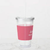 Verpleegkundige Practitioner Verpleegkundige Waard Acryl Drinkbeker (Rechts)