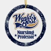 Verpleegkundige professor Gift Ornament (Voorkant)