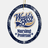 Verpleegkundige professor Gift Ornament (Links)
