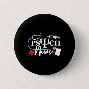 Verpleegkundige Psychologie Verpleegkunde Psychiat Ronde Button 5,7 Cm