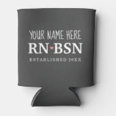 Verpleegkundige RN BSN Simple Cute Personalized Blikjeskoeler (Voorkant)