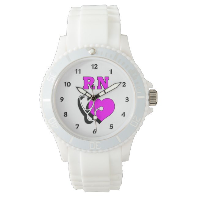 Verpleegkundige RN Care Horloge (Voorkant)