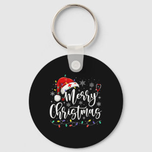 Verpleegkundige Rn LPN Stethoscoop Kerstverlichtin Sleutelhanger