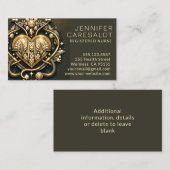 Verpleegkundige RN, LVN, LPN, Visitekaartje van de (Voorkant / Achterkant)