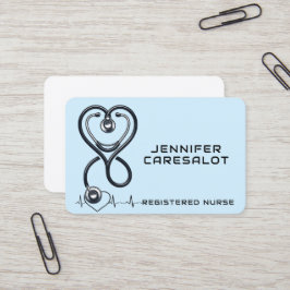 Verpleegkundige RN, LVN, LPN, Visitekaartje van de