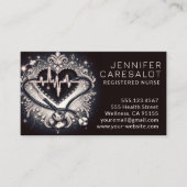 Verpleegkundige RN, LVN, LPN, Visitekaartje van de (Voorkant)