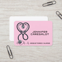 Verpleegkundige RN, LVN, LPN, Visitekaartje van de