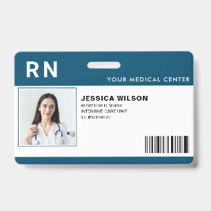 Verpleegkundige RN Medisch Ziekenhuis ID-badge Badge