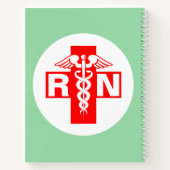 Verpleegkundige RN of Initialen Notitieboek (Achterkant)