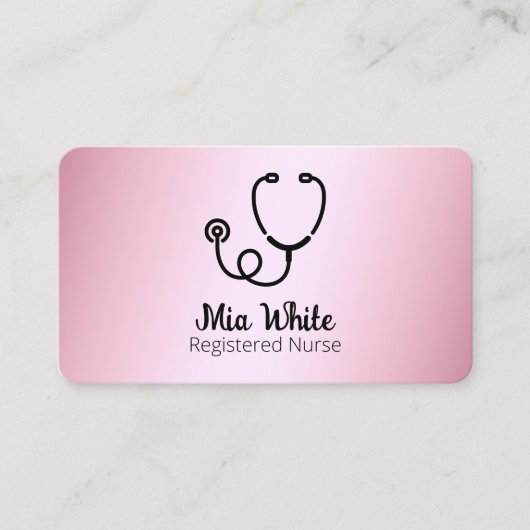Verpleegkundige RN Visitekaartje (Voorkant)