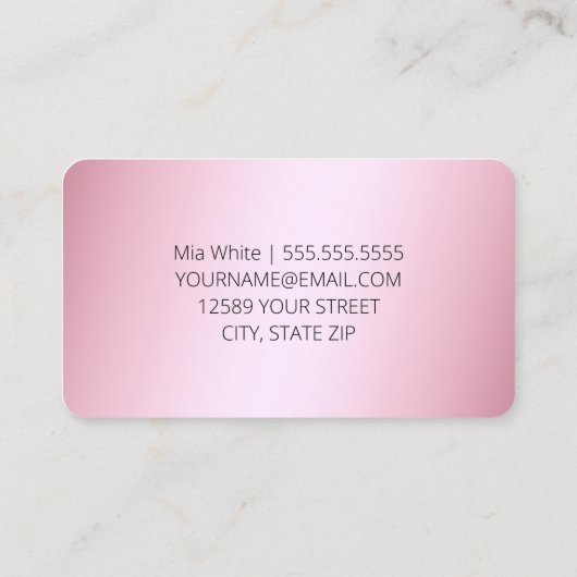 Verpleegkundige RN Visitekaartje (Achterkant)