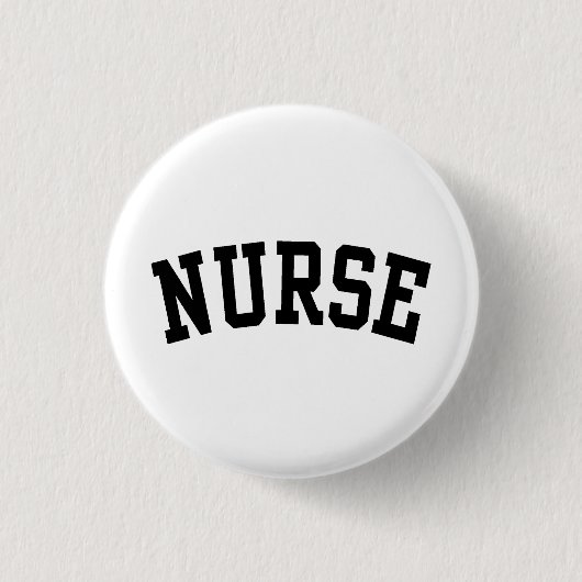 Verpleegkundige Ronde Button 3,2 Cm (Voorkant)