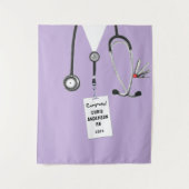 Verpleegkundige School Afstudeerfeest Wandkleed (Voorkant)