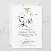 Verpleegkundige School Afstuderen Caduceum Afstude Kaart (Voorkant)