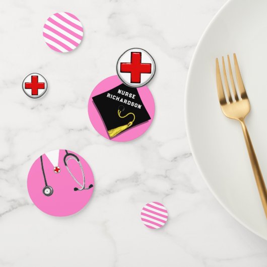 Verpleegkundige School Afstuderen Confetti (Groep)