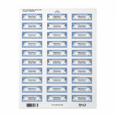 Verpleegkundige School Afstuderen Etiket (Full Sheet)