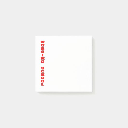 Verpleegkundige School Post-it® Notes (Voorkant)