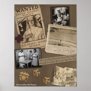 "Verpleegkundige" Scrapbook Print