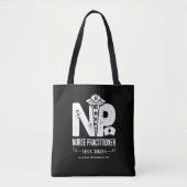 Verpleegkundige Speciaal Zwart Wit Tote Bag (Voorkant)