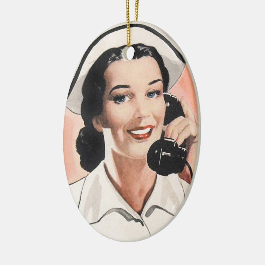 Verpleegkundige - SRF Keramisch Ornament (Links)