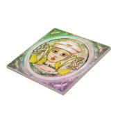 Verpleegkundige stem tegeltje (Zijkant)