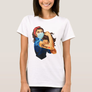 Verpleegkundige Sterke Vrouw 2020 Gift T-shirt