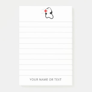 Verpleegkundige Stethoscoop Medische Persoonlijke  Post-it® Notes