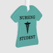 Verpleegkundige     StudentKeramische versiering Ornament (voorkant)