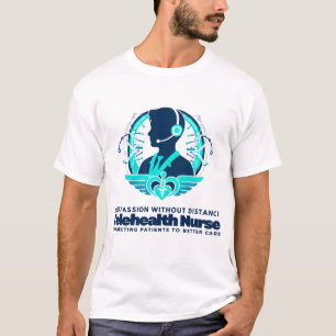 Verpleegkundige Telezorg: Compassie Zonder Afstand T-shirt