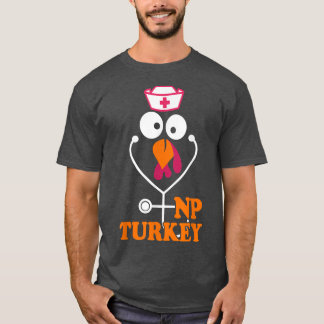 Verpleegkundige Thanksgiving NP Turkije T-shirt