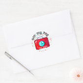 Verpleegkundige Thema Stickers (Envelop)