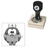 Verpleegkundige Uil - Rubberstempel (Gestempeld)