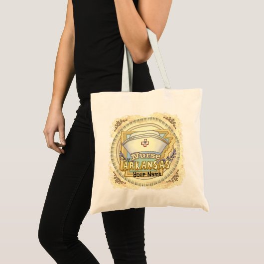Verpleegkundige uit Arkansas Tote Bag (Voorkant (product))