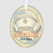 Verpleegkundige uit Californië Ornament (voorkant)