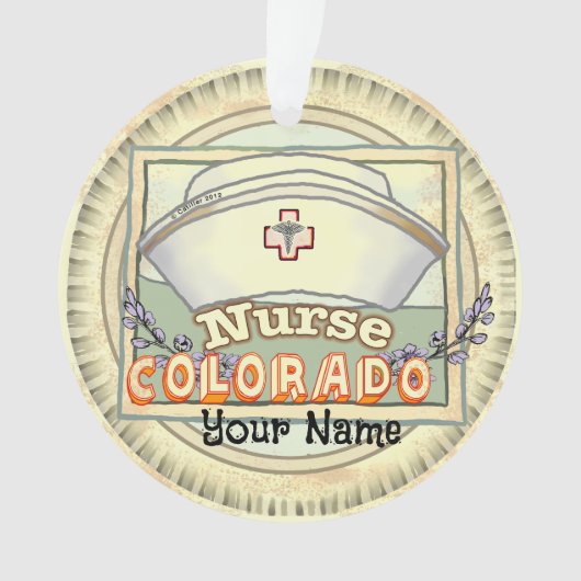 Verpleegkundige uit Colorado Ornament (voorkant)