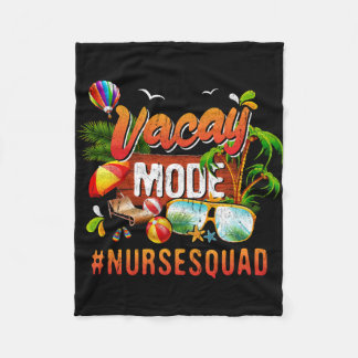 Verpleegkundige vakantiegroep Nursesquad Fleece Deken