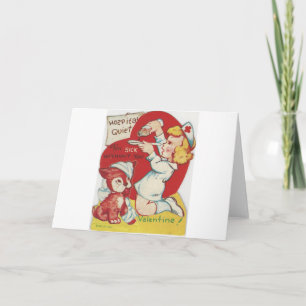  verpleegkundige Valentijn Feestdagen Kaart