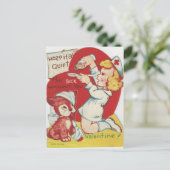 verpleegkundige Valentijn Feestdagenkaart (Staand voorkant)