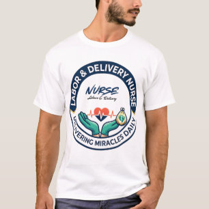 Verpleegkundige Verloskunde Die Mirakels Levert T-shirt