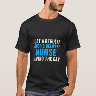 Verpleegkundige Verloskunde En Bevalling Redden L& T-shirt