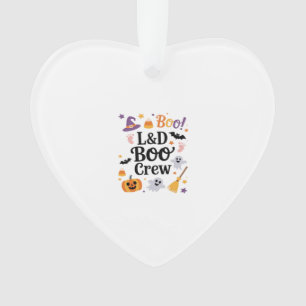 Verpleegkundige Verloskunde Halloween Pompoen Gees Ornament