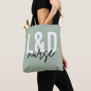 Verpleegkundige verloskunde L & D verpleegkundige Tote Bag
