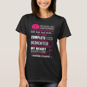 Verpleegkundige - Verpleegkundige Student T-shirt