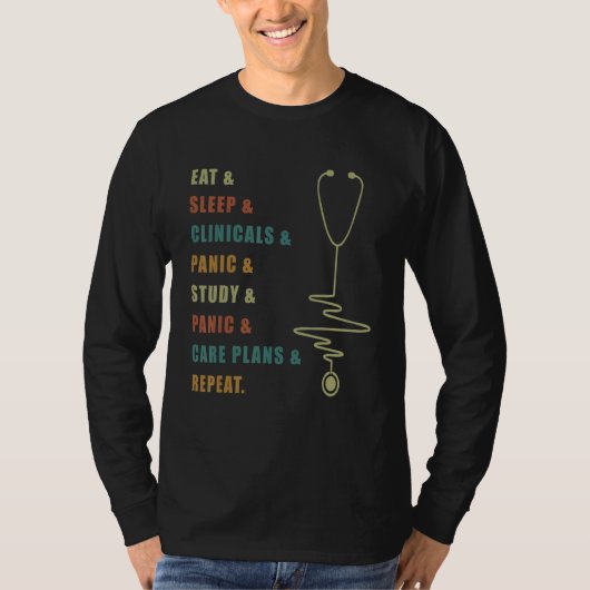 Verpleegkundige verpleegkundige verpleegkundige t-shirt (Voorkant)